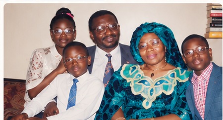 George and Rita with family